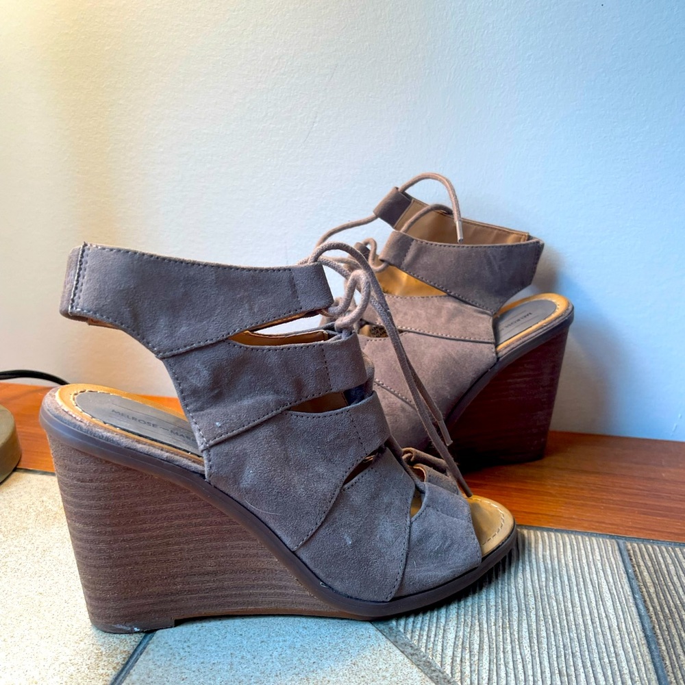 Strappy heels
